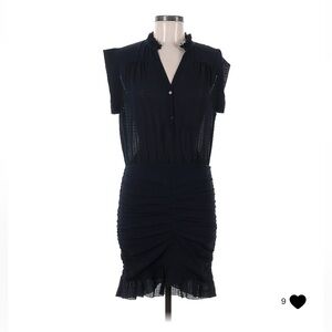BASH dark navy dress
